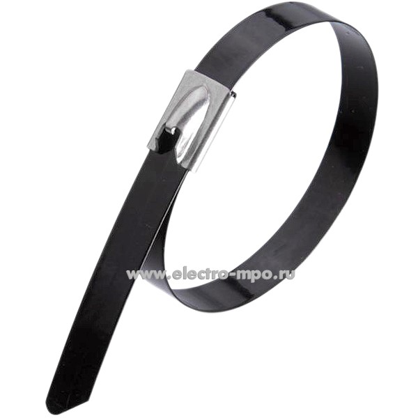 Г75. Хомут 74743 СКС-П (304) 12х800 стальной с полимерным покрытием (Fortisflex) Г75. Хомут 74743 СКС-П (304) 12х800 стальной с полимерным покрытием (Fortisflex)