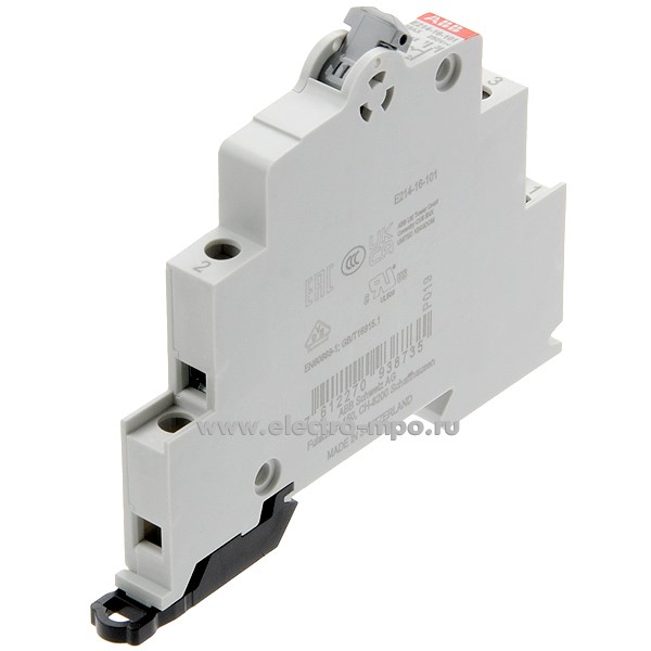 Переключатель E214-16-101 16А 1 переключающий контакт (I-0-II)  2CCA703025R0001 (АВВ)