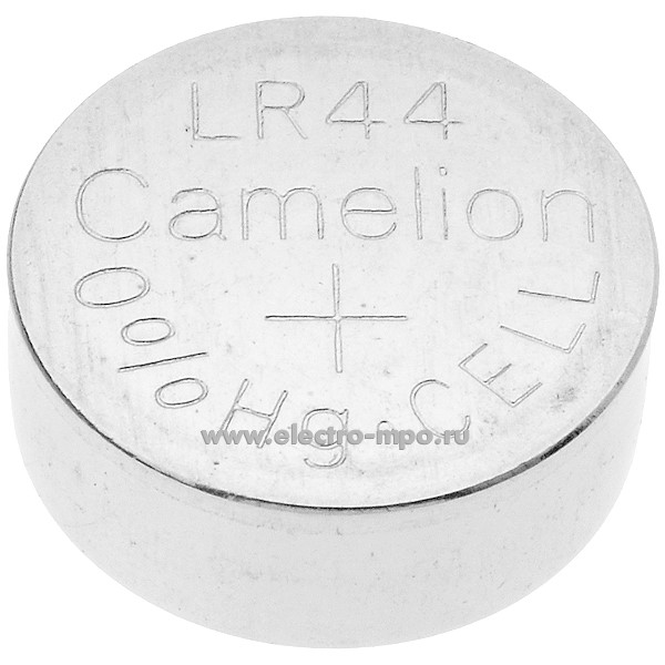 С6613. Элемент питания 12821 AG13-BP10 (357A/LR44/A76) 1,5В 158 мА/ч алкалиновый (Camelion)