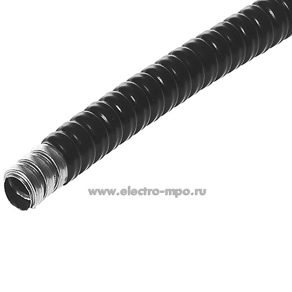Т12. Металлорукав Р3-Ц-ПВХ-22 22мм в черной ПВХ оболочке Dвнеш=26мм (Рувинил) Т12. Металлорукав Р3-Ц-ПВХ-22 22мм в черной ПВХ оболочке Dвнеш=26мм (Рувинил)