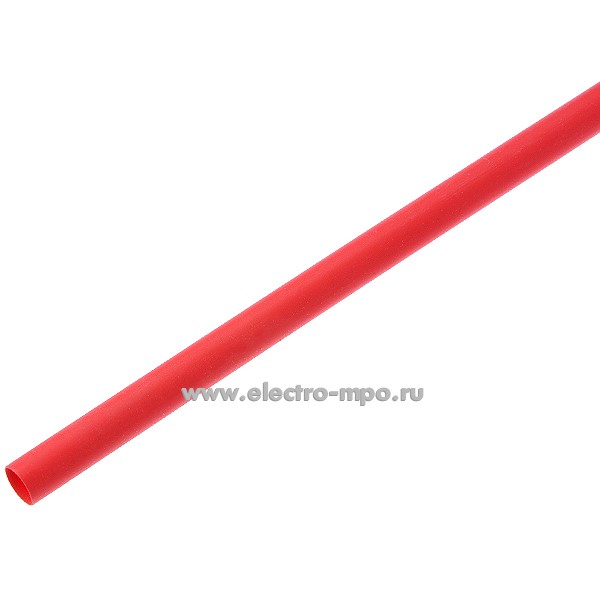 63014.Т3014 Трубка NA201 2,4/1,2мм термоусаживаемая красная L=1м (ECS Cable Protection Польша)
