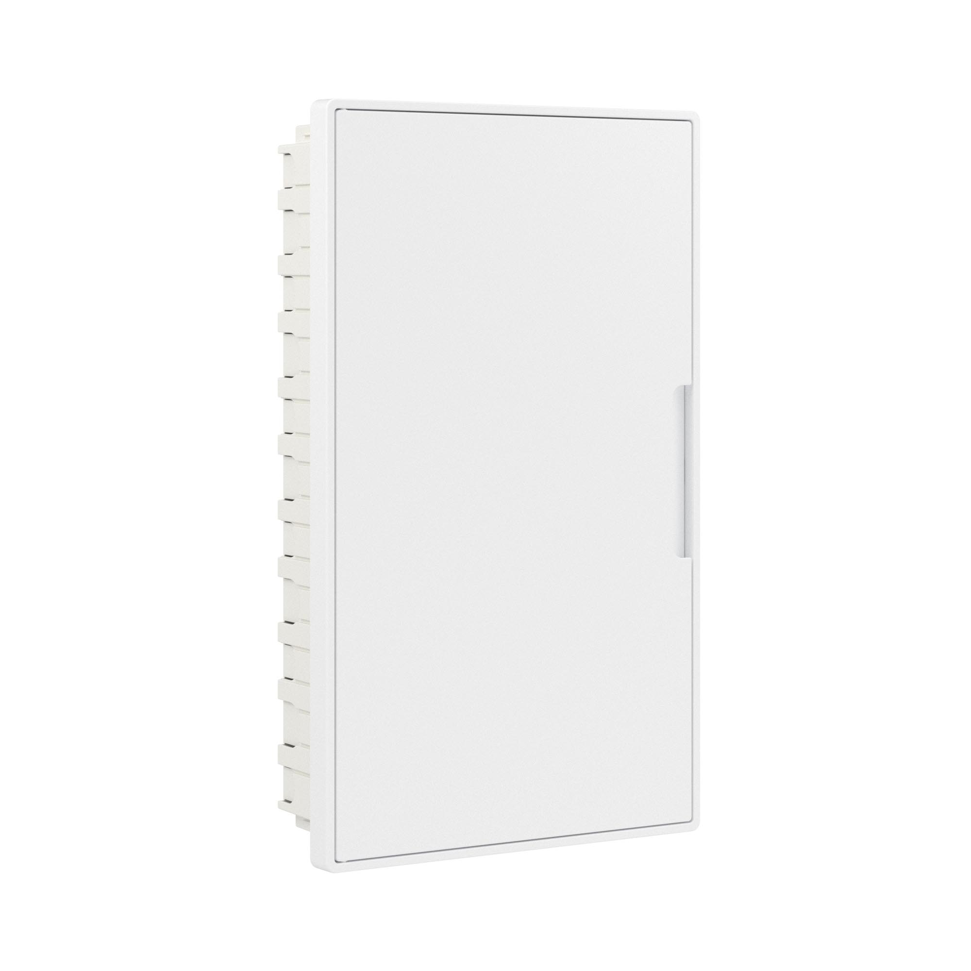 Е10. Щиток F36B4WW 36 мод встраиваемый слаботочный Фрейм (FRAME), белый, с белой дверцей, с (ДКС) Е10. Щиток F36B4WW 36 мод встраиваемый слаботочный Фрейм (FRAME), белый, с белой дверцей, с (ДКС)