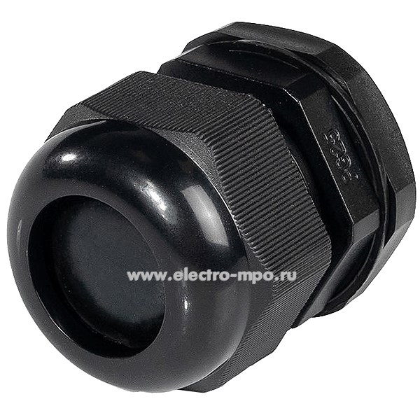Т23. Сальник 88650 PG 48 (37-44 мм) пластиковый черный (Fortisflex) Т23. Сальник 88650 PG 48 (37-44 мм) пластиковый черный (Fortisflex)