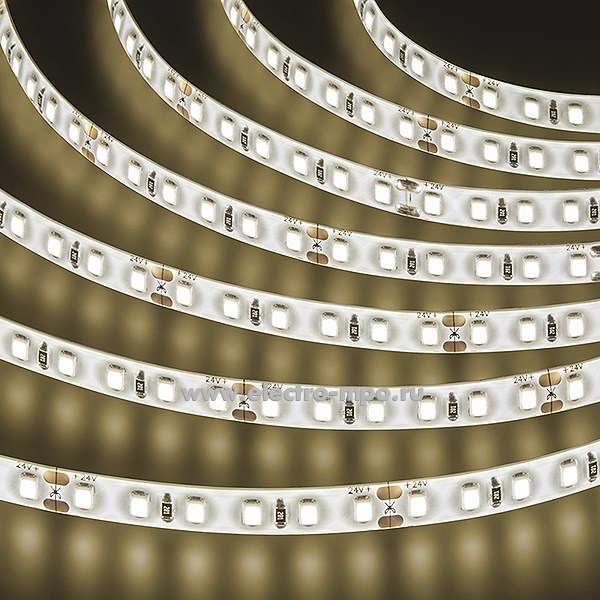 С15. Лента светодиодная 95308 NLS-2835WW120 5м 24В пост.тока 48Вт 3000K 600Led IP65 (Navigator) С15. Лента светодиодная 95308 NLS-2835WW120 5м 24В пост.тока 48Вт 3000K 600Led IP65 (Navigator)