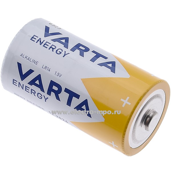 С6653. Элемент питания 4114229412 Varta ENERGY LR14 C Alkaline 1.5V (VARTA)
