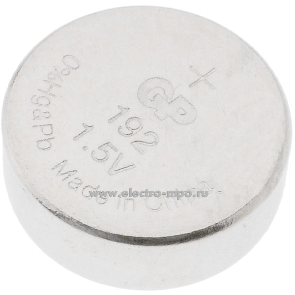 С6538. Элемент питания 192-BC10 (LR41) 1,5В 24 мА/ч дисковый алкалиновый (GP)