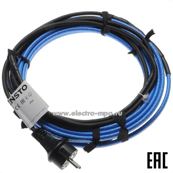 П9509. Комплект Plug`n Heat EFPPH8 нагревательный кабель 8м 9Вт/м IP68 для обогрева труб (Ensto)