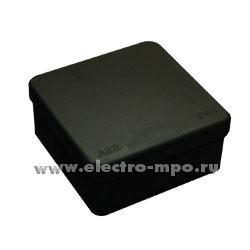 К0110. Коробка AP9M 2TKA140013G1 распаечная пластиковая с мембранами 86х86х39мм IP65 черная (ABB)